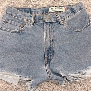 Levi Relaxed Fit Denim Shorts 550